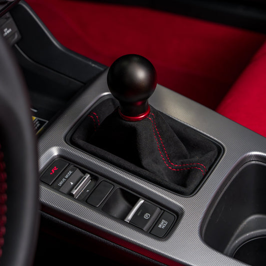 Billetworkz Premium Alcantara Shift Boot – Honda Civic Si/Type R 2023+ - Graveyard Performance