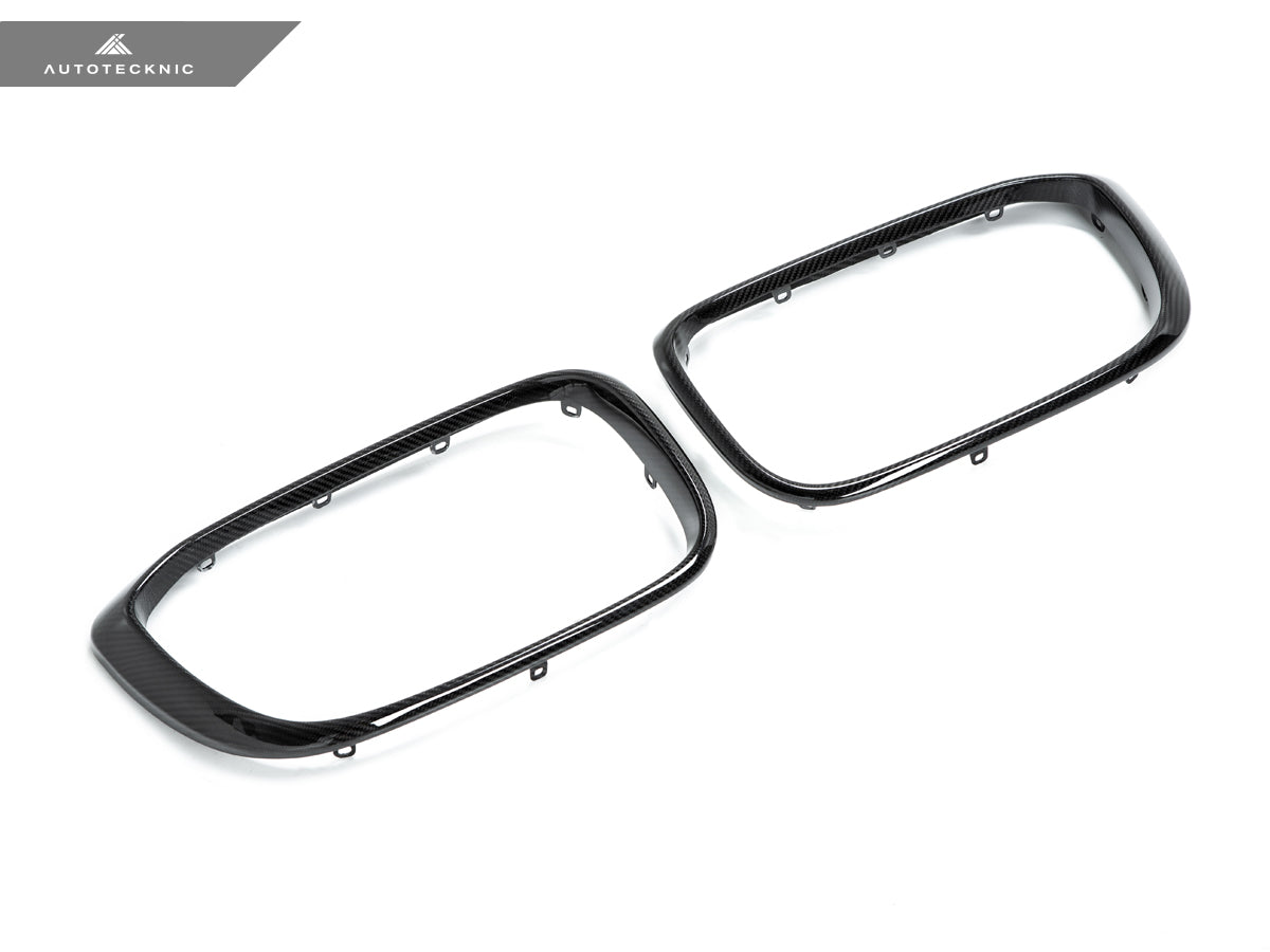 AutoTecknic Dry Carbon Grille Surround Set - G01 X3 | G02 X4 Pre-LCI