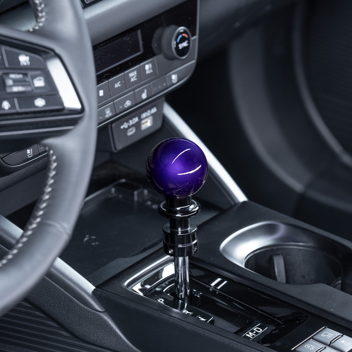 Billetworkz Automatic Shifter - Candy Purple - Fits Subaru CVT: WRX (2022+), Crosstrek (2024), Forester (2025+), Impreza (2024), Legacy/Outback (2015+)