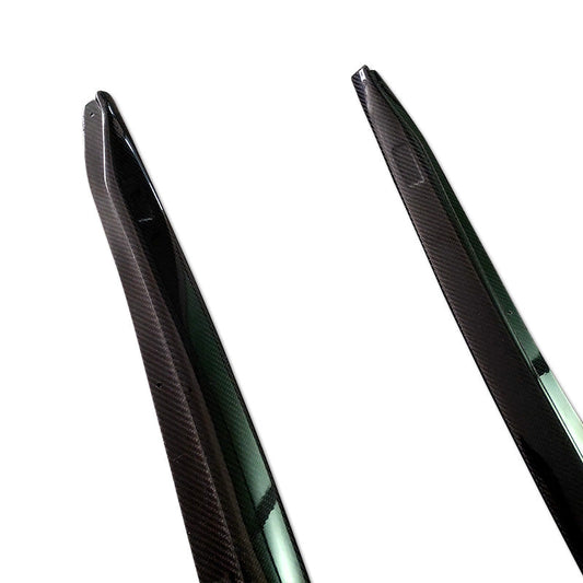 JDMuscle Tanso Carbon Fiber VS Style Side Skirt for 2020+ Toyota Supra - Graveyard Performance