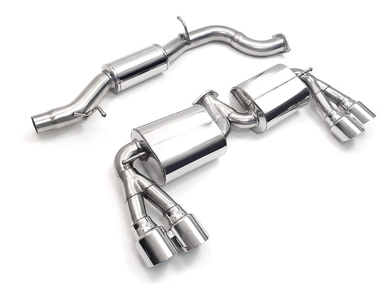 Stainless Steel Exhaust System | Cat-Back V2 • MQB Golf R Mk7