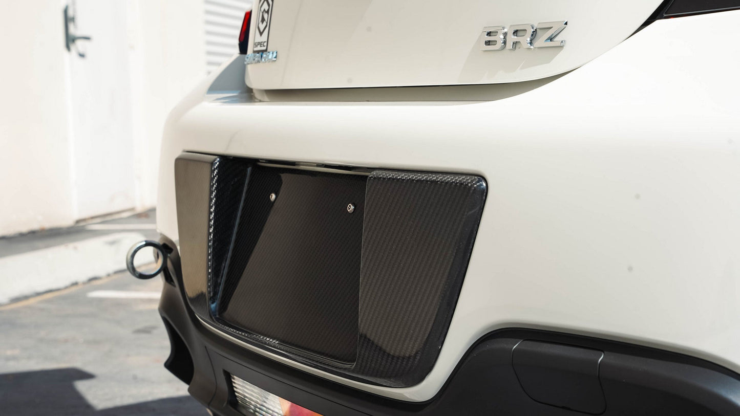 APR Performance Carbon Fiber Toyota GR86/ Subaru BRZ License Plate Frame 2022+