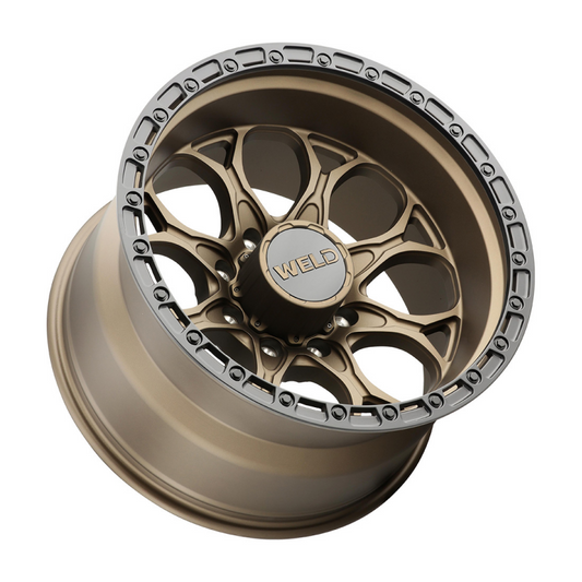 Weld Ledge 8 20x9 / 8x180 / 5 BS / 124.3 HB - Satin Bronze - Non-BL Wheel - Graveyard Performance