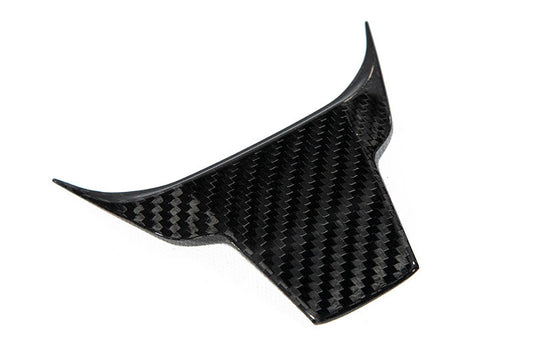 OLM Carbon Fiber Lower Steering Wheel Cover (Gloss Finish) - 2016 - 21 Honda Civic / 2017-21 Honda Civic Type R