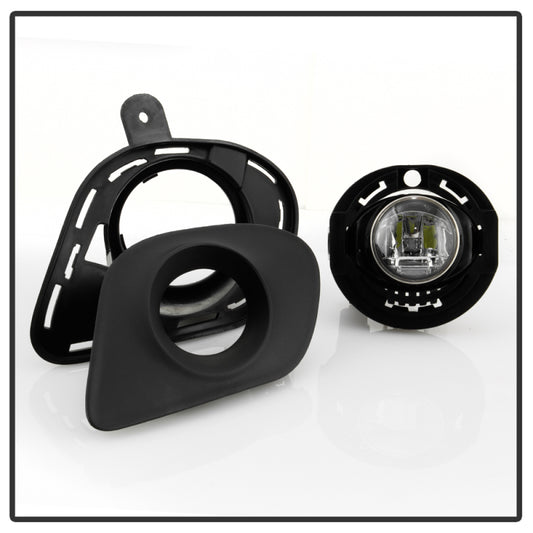 Spyder 15-19 Dodge Charger SRT OEM Full LED Fog Lights w/ Universal Switch (FL-DCH15-SRT-C)