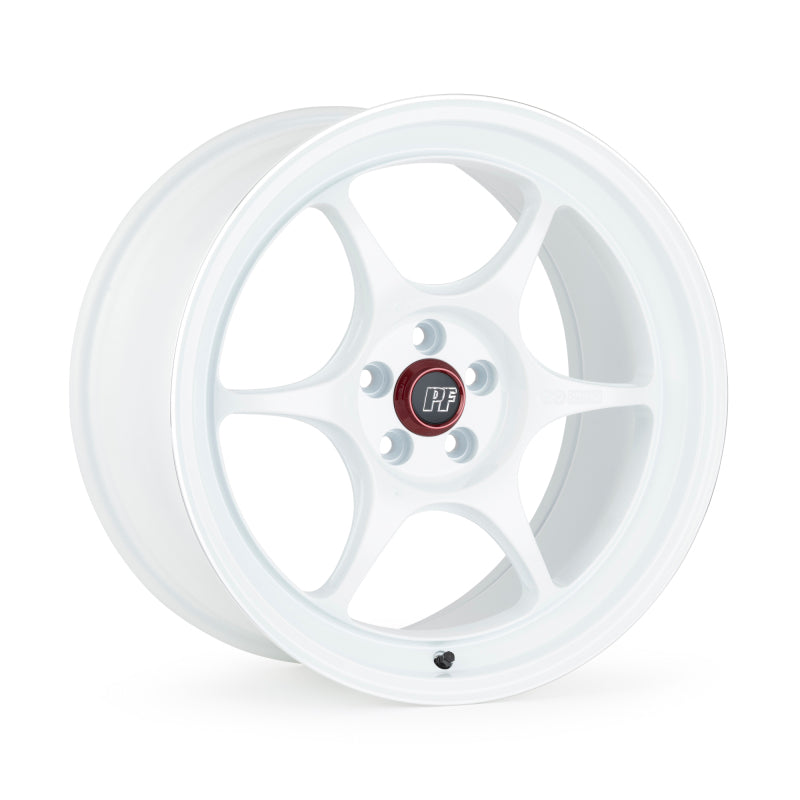 Enkei PF06 - 17x9.5 / 5x114.3 / 22 ET - White Machined - Graveyard Performance