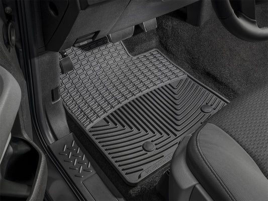 WeatherTech 04+ Mazda 3 Front Rubber Mats - Black - Graveyard Performance