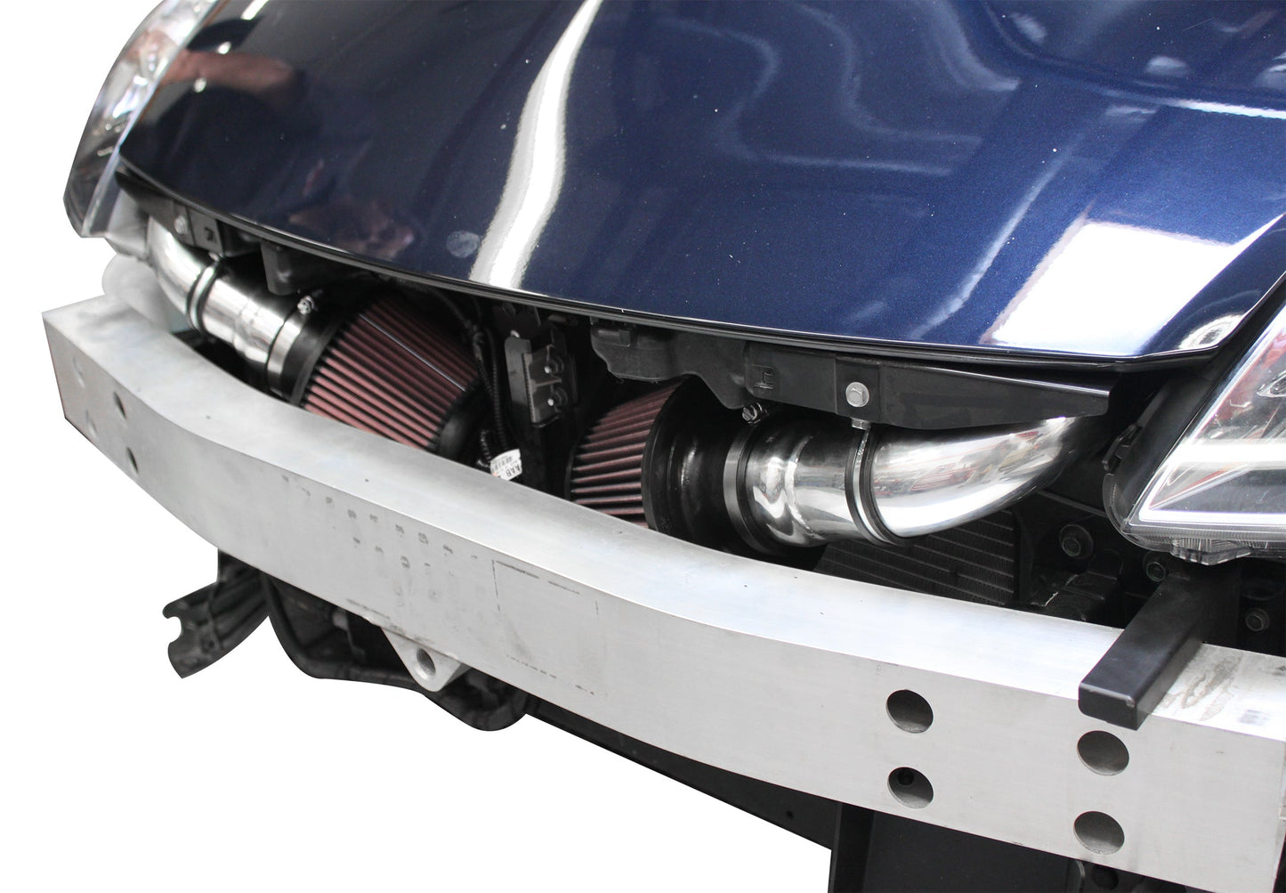 Stillen 350Z Hi-Flow Ultra Long Dual Tube Air Intake Gen 3 Z33 Dry Filter 07-09 Nissan 350Z