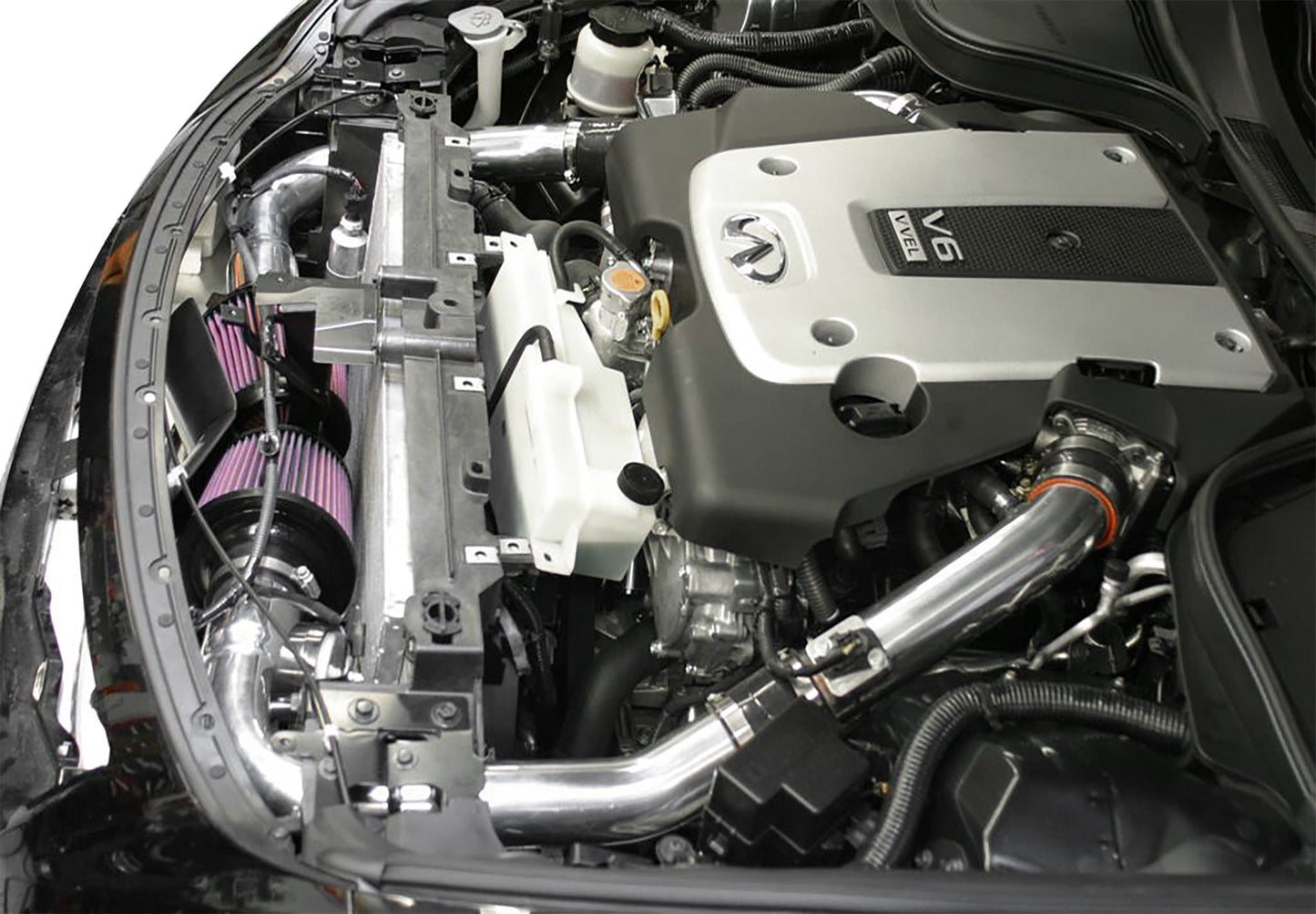 Stillen Infiniti G37/Q60 Air Intake Gen 3 Dual Ultra Long Tube Oil Filter For 08-13 Infiniti G37 14-15 Infiniti Q60