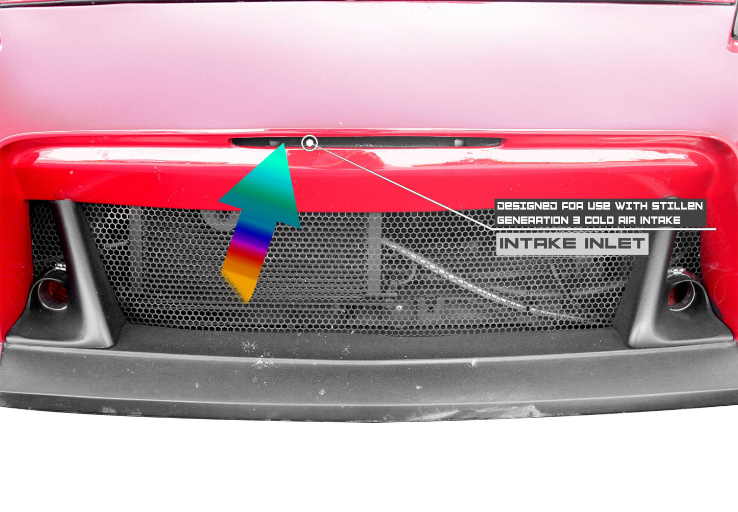 Stillen 370Z Air Intake Gen 3 Dual Hi Flow Ultra Long Tube Z34 Oil Filter for 09-20 Nissan 370Z