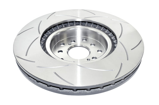 DBA 02-09 Subaru WRX STi 10 Stud Hole Front Slotted Street Series Rotor - Graveyard Performance