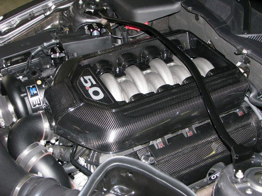 APR Performance Carbon Fiber Ford Mustang GT 5.0 Engine Plenum Cover 2011-2014 (Manual Trans.)