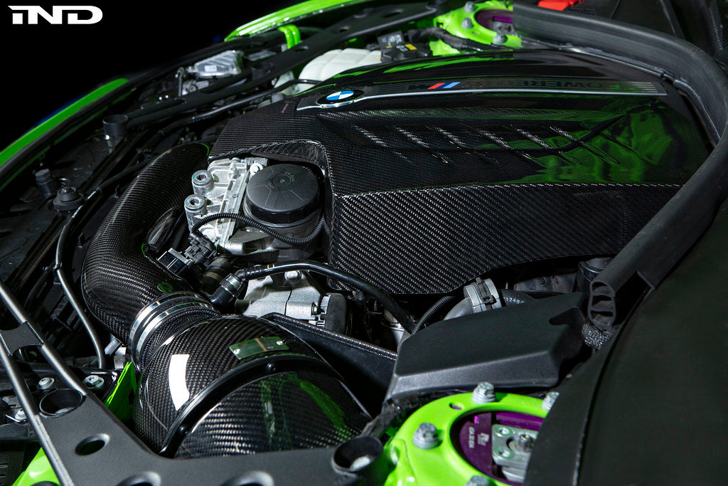Eventuri BMW F87 M2 N55 Black Carbon Engine Cover