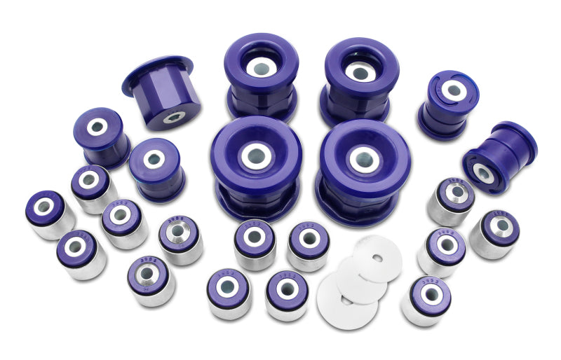 SuperPro 2011 BMW 1 Series M Base Rear Suspension & Subframe Bushing Kit - Graveyard Performance
