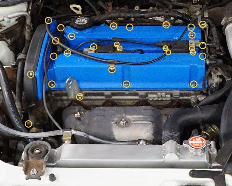 Stage 2 Titanium Hardware Engine Kit - 4G63 Engine - Graveyard Performance