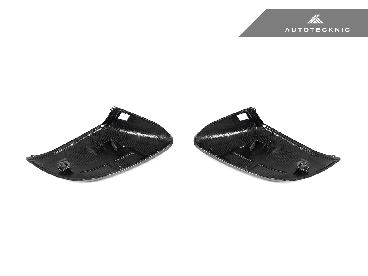 AutoTecknic Dry Carbon Fiber Mirror Cap Set - Lamborghini Urus - Graveyard Performance