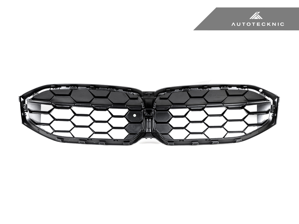 AutoTecknic Gloss Black Honeycomb Front Grille - G20 3-Series LCI - Graveyard Performance