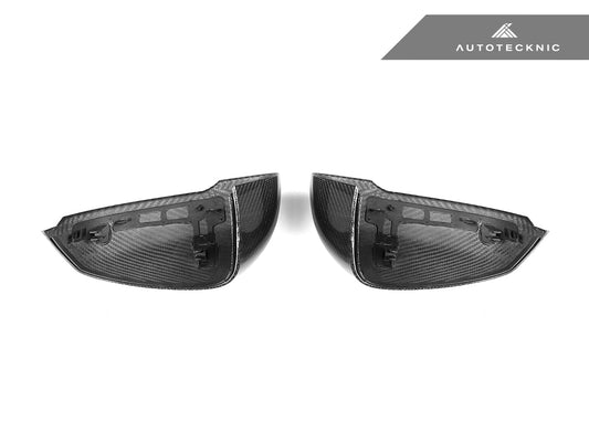 AutoTecknic Dry Carbon Fiber Mirror Cover Set - U11 X1 - Graveyard Performance