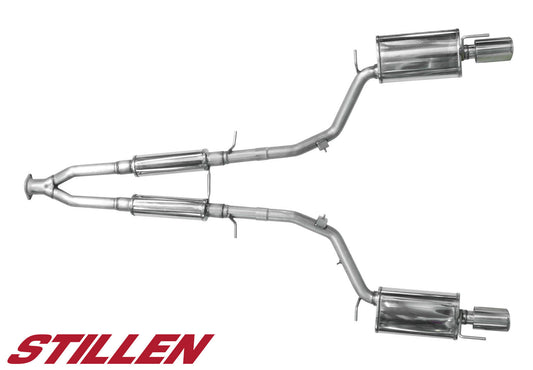 Stillen Infiniti M35 Stainless Steel Near Cat-Back Exhaust System For 06-10 Infiniti M35