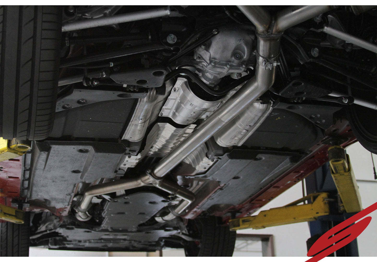Stillen Infiniti Q60 3.0t Cat-Back Exhaust System Carbon Tips 17-21 Infiniti Q60 3.0t