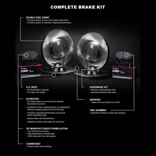 A90 GR Supra Base 3.0L R1 Concepts Brake Kit