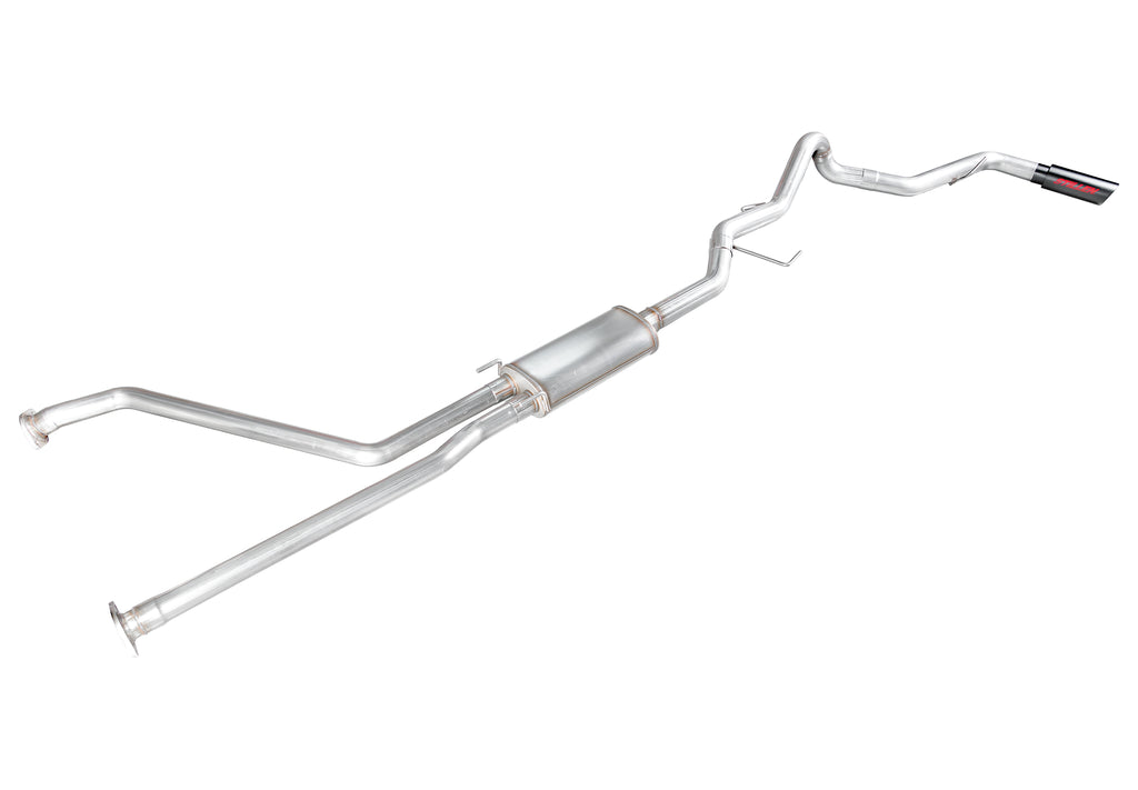 Stillen Tundra Cat Back Exhaust System Black Stainless Steel Tip For 22-24 Toyota Tundra