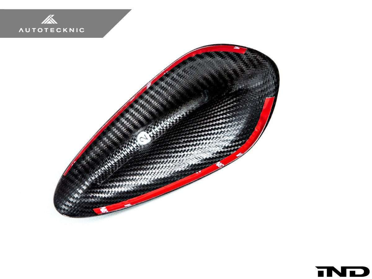 AutoTecknic Dry Carbon Roof Antenna Cover - F22 2-Series | F30 3-Series | F32 4-Series | F87 M2 | F80 M3 | F82 M4 - Graveyard Performance