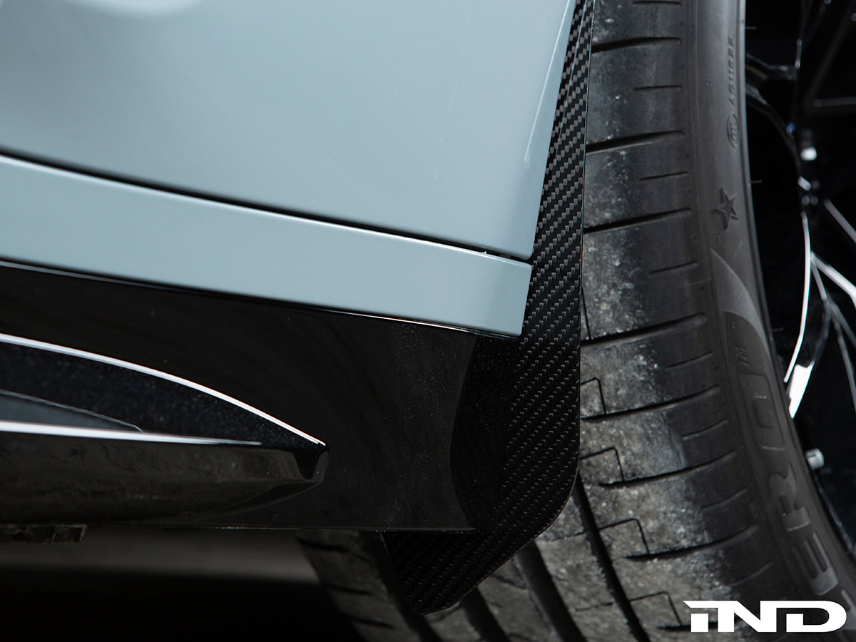 AutoTecknic Carbon Fiber Front Splash Guards - G20/ G21 3-Series - Graveyard Performance