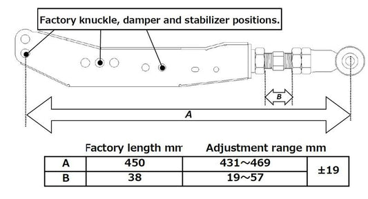 RS-R 13+ Scion FR-S / Subaru BRZ Rear Lower Control Arms