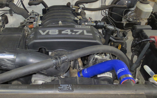 HPS Performance High Temp Reinforced Silicone Radiator Coolant Hose Kit, Blue, 57-1224-BLUE