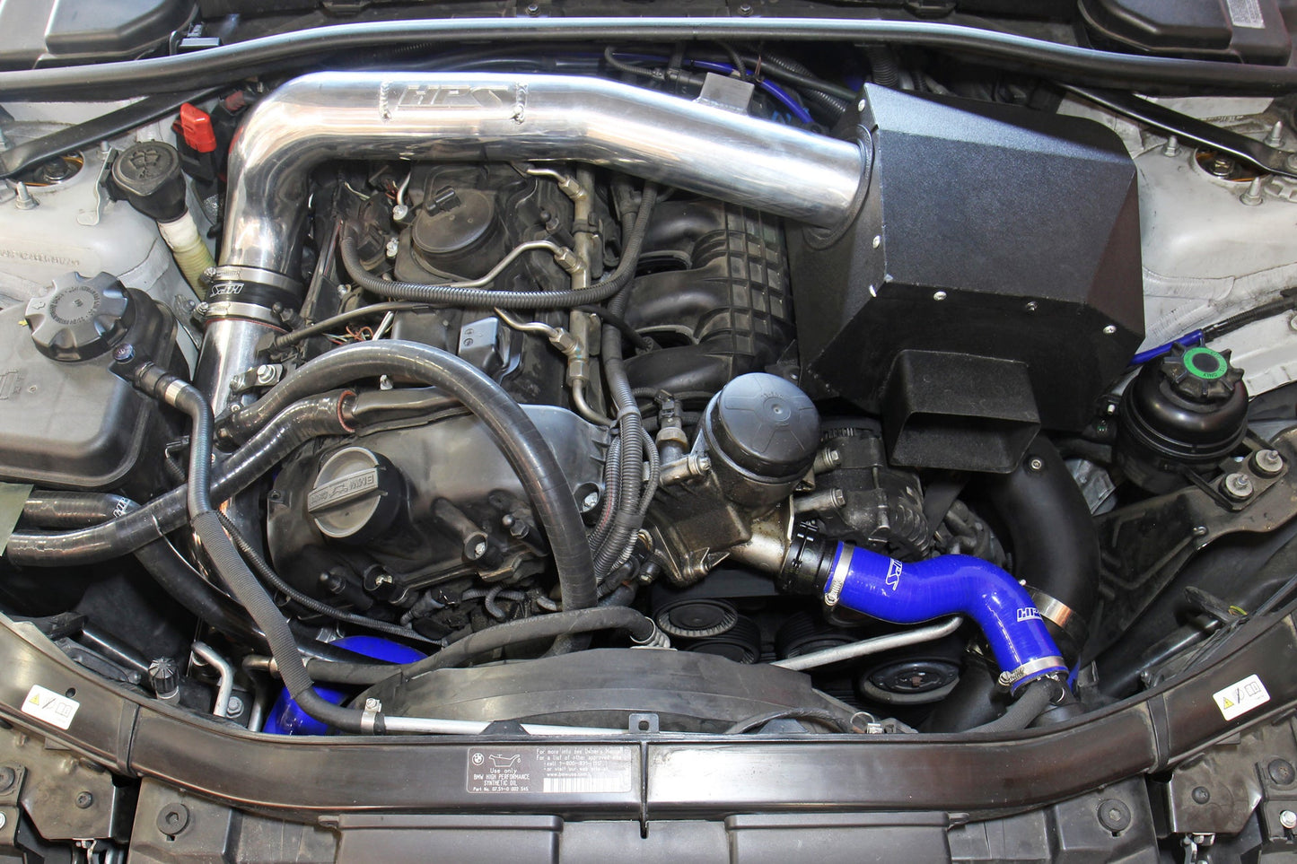 HPS Performance High Temp Reinforced Silicone Radiator and Heater Coolant Hose Kit, Blue, 57-1860-BLUE