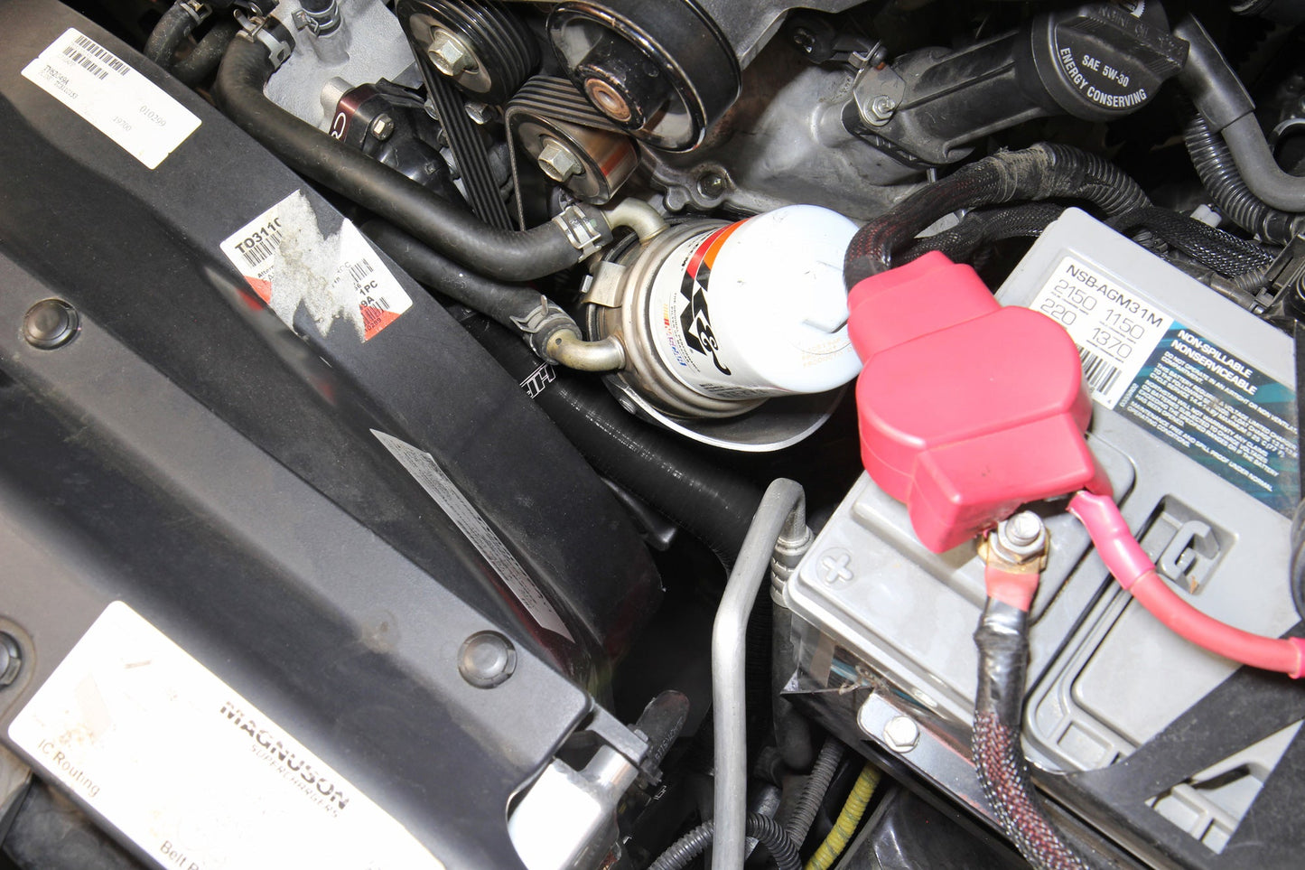 HPS Performance High Temp Reinforced Silicone Radiator Coolant Hose Kit, Black, 57-2056-BLK
