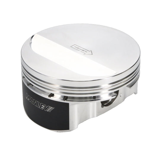 Manley Chevrolet LS Piston Set - 4.130in Bore 1.115in CH, -5.00 CC