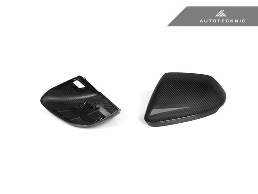 AutoTecknic Dry Carbon Fiber Mirror Cap Set - Lamborghini Urus - Graveyard Performance