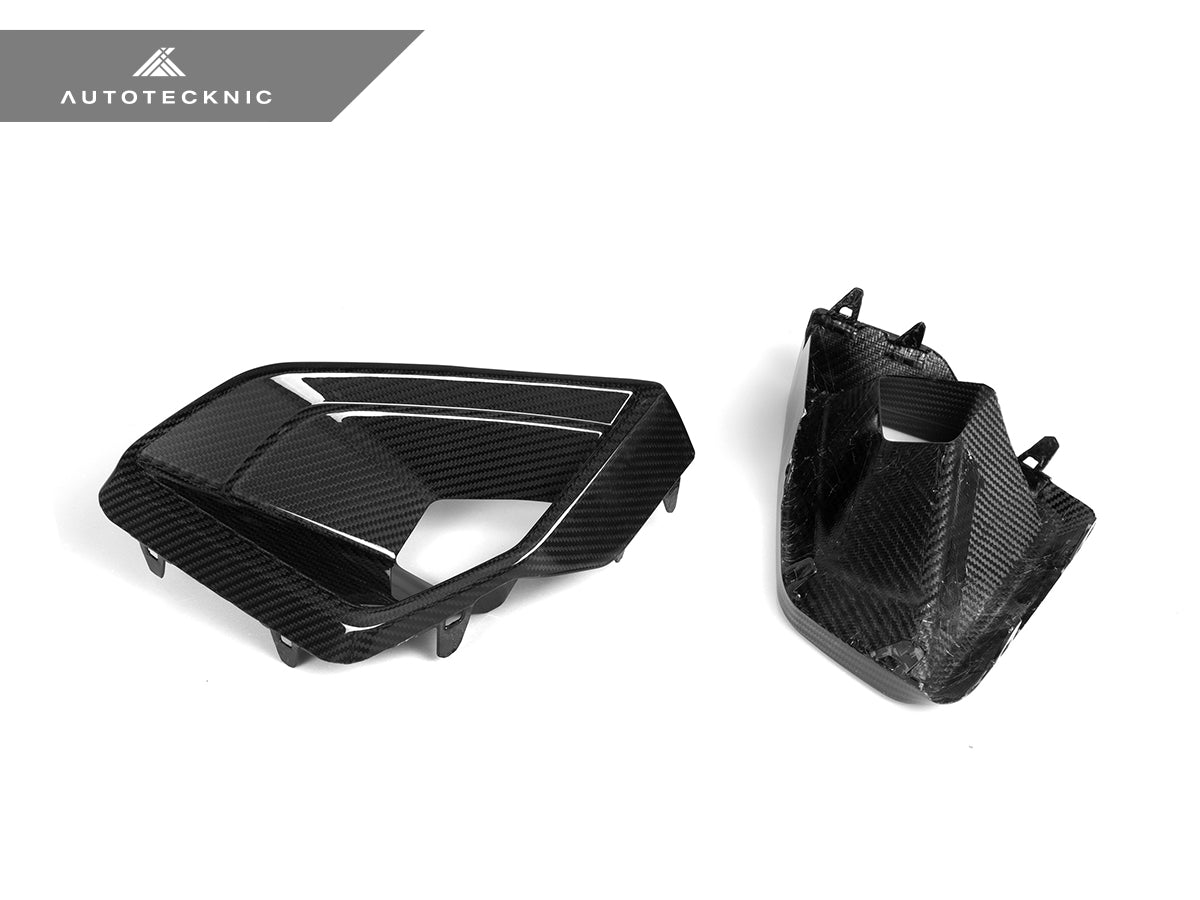 AutoTecknic Dry Carbon Front Bumper Air Vent Set - G05 X5 LCI