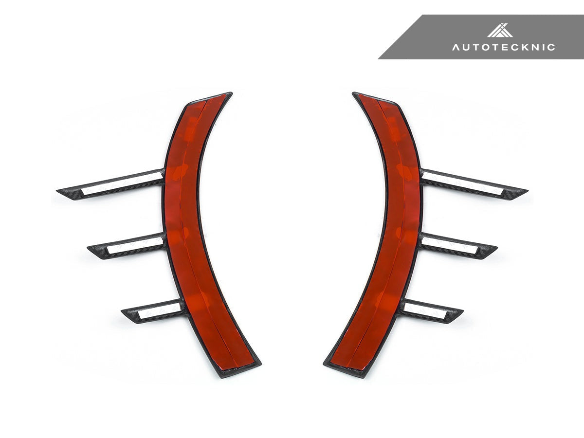 AutoTecknic Dry Carbon Front Fender Arch Trim Set - G87 M2 - Graveyard Performance