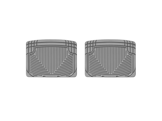 WeatherTech 03-06 Lincoln Navigator/Navigator L Rear Rubber Mats - Grey - Graveyard Performance