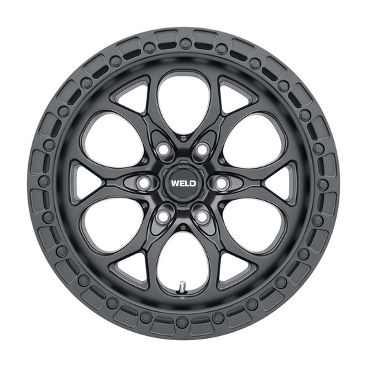 Weld Ledge 6 18x9 / 6x135 / 4.5 BS / 87.1 HB - Satin Black - Non-BL Wheel - Graveyard Performance