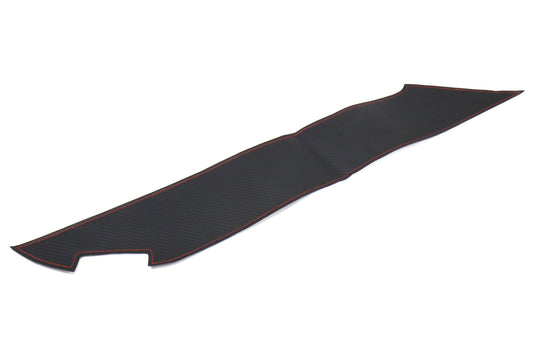 OLM Carbon Look Kick Guard Protection Set with Red Stitching - 2013-2021 Scion FR-S / Subaru BRZ / Toyota 86