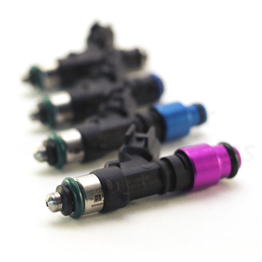 Injector Dynamics ID1050X Injectors - 60mm Length - 11mm Blue Top - 204 Lower Cushion (Set of 4) - Graveyard Performance
