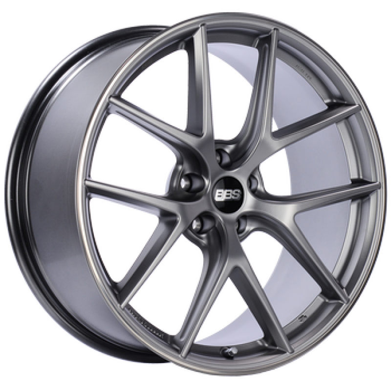 BBS CI-R 20x9 5x112 ET39 Platinum Silver Polished Rim Protector Wheel -82mm PFS/Clip Required - Graveyard Performance