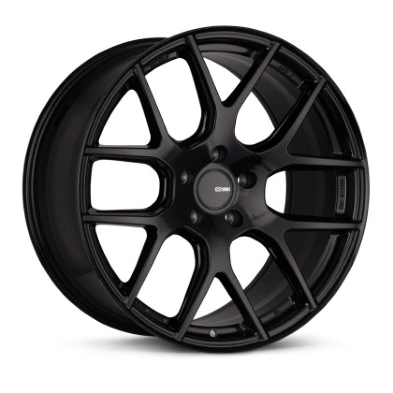 Enkei XM-6 20x8.5 5x127 BP 40mm Offset 72.6mm Bore Gloss Black Wheel - Graveyard Performance