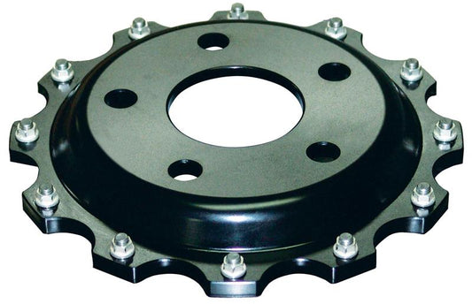 DBA 2008+ Mitsubishi EVO 10 T3 5000 Series Drilled and Slotted Front Replacement Rotor w/NAS Nuts KP - Graveyard Performance