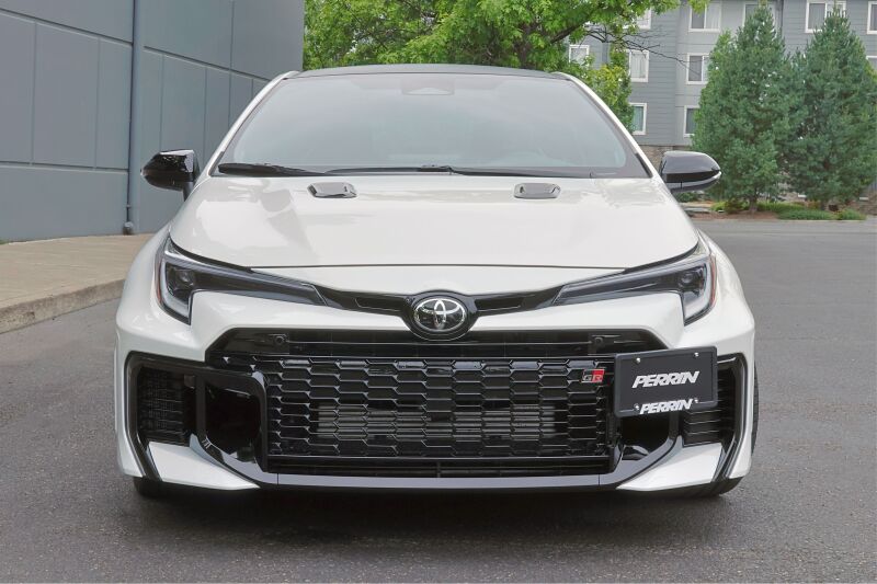 PERRIN 23-24 Toyota GR Corolla License Plate Relocation Kit - Graveyard Performance