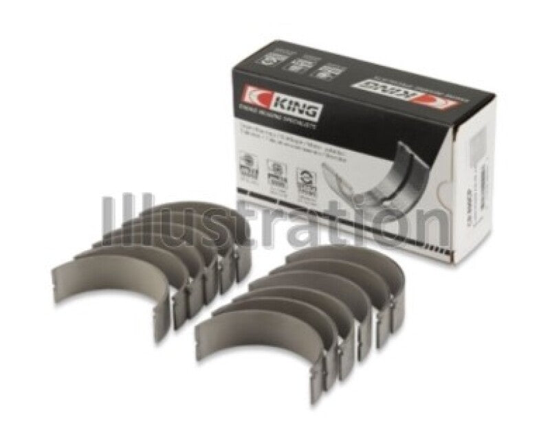 King Engine Bearings Ford 276DT/D17TED4/AJD 2.7L V6 (Size +0.10) Rod Bearing Set
