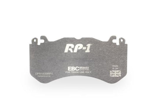 EBC Racing 2014+ Mercedes-Benz AMG GT RP-1 Race Front Brake Pads - Graveyard Performance