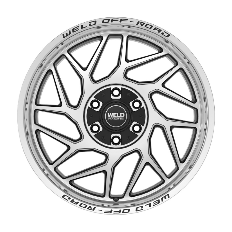 Weld Off-Road W118 20x9 Fulcrum 8x170 ET-00 BS 5.00 125.1 Gloss Black Machined Wheel - Graveyard Performance