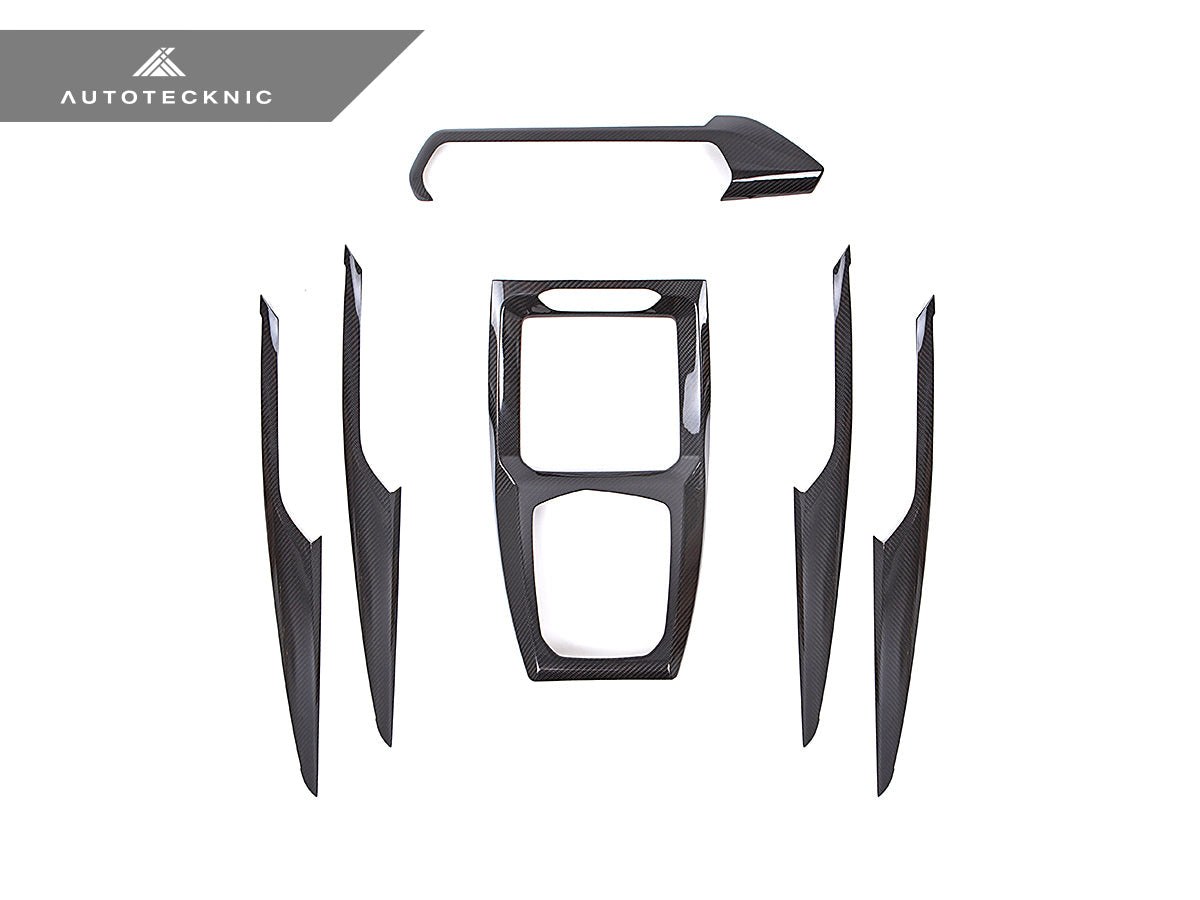 AutoTecknic Dry Carbon Fiber Interior Trim - G01 X3 | G02 X4 LCI - Graveyard Performance