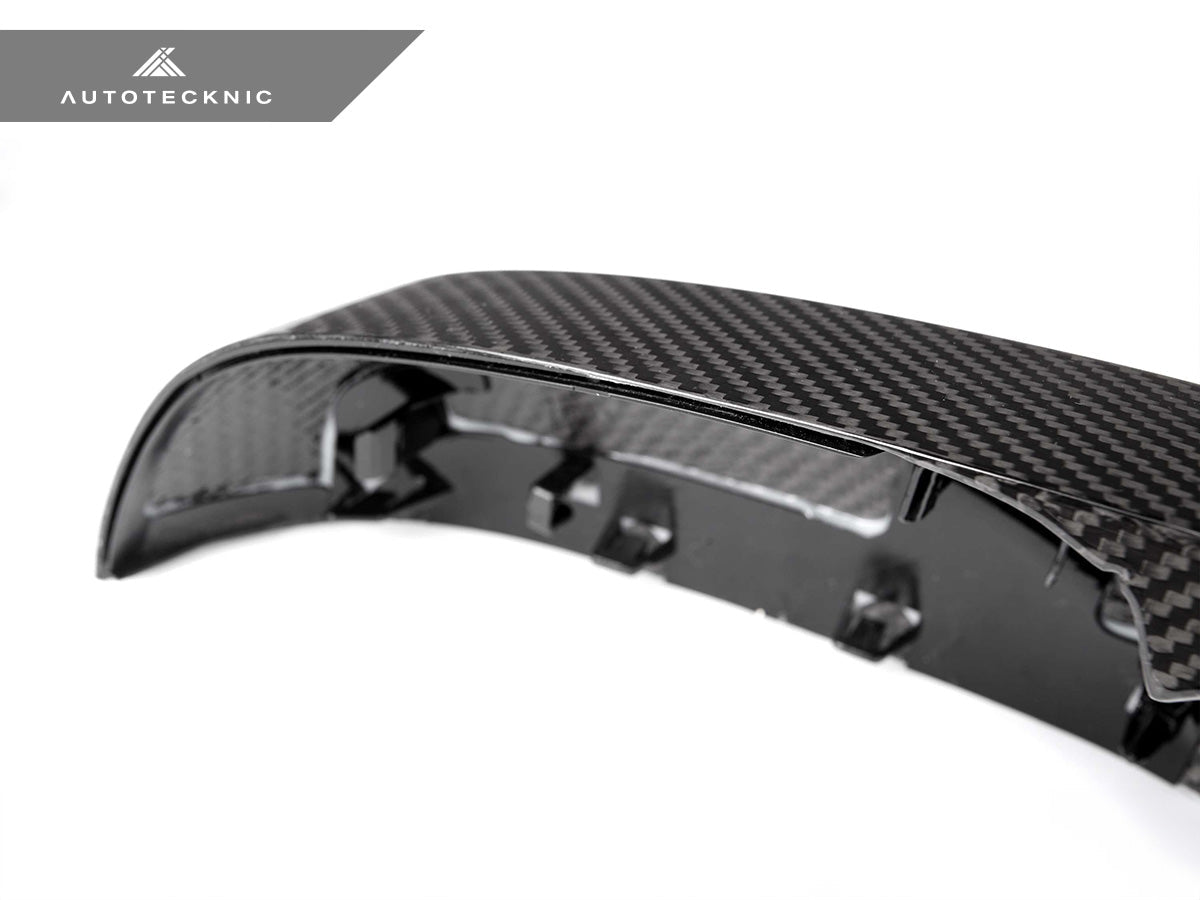 AutoTecknic M-Inspired Dry Carbon Mirror Covers - G01 X3 | G02 X4 | G05 X5 | G06 X6 | G07 X7 - Graveyard Performance