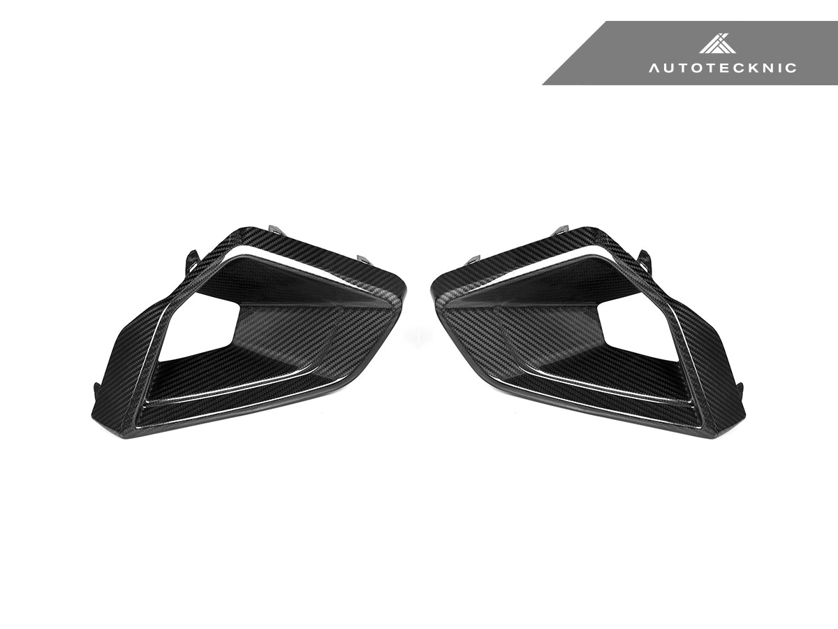 AutoTecknic Dry Carbon Front Bumper Air Vent Set - G05 X5 LCI